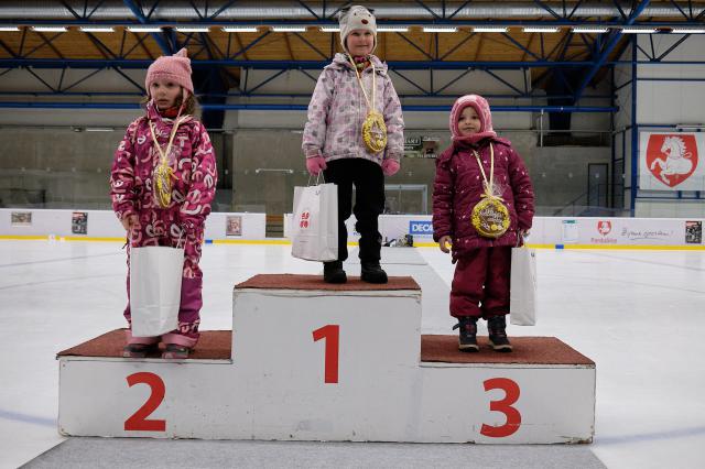 Stupně vítězů nejmladší kategorie, foto Michal Klíma